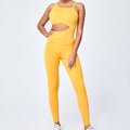 Trendy european and american influencer's bestselling one-piece yoga bodysuit - women's integrated detachable strap jumpsuit, figure-flattering, quick-dry activewear