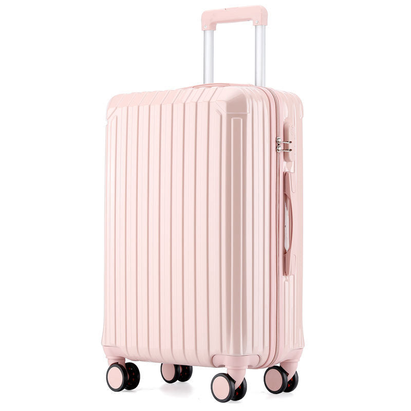 Simple luggage student pull rod box password box universal wheel leather box ins large capacity suitcase