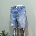 Men's denim shorts wholesalejeans new half length pantsin stockavailable men denim shorts