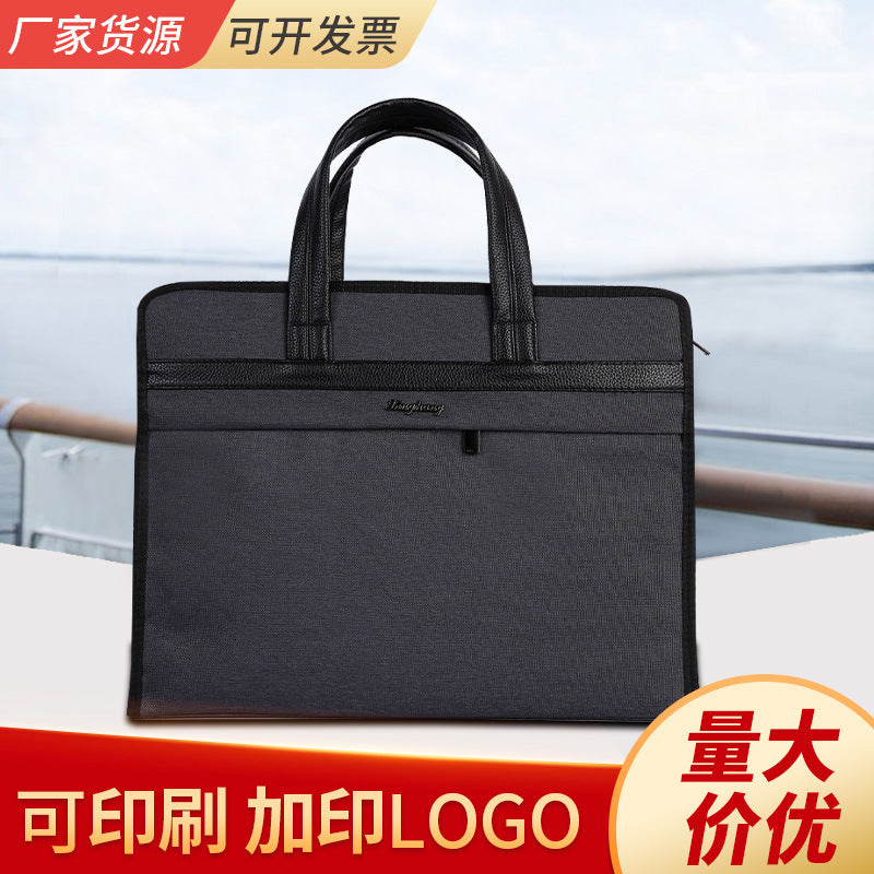 Pilot 2115 Multifunctional Briefcase Portable File Bag Large Capacity Thickened Wide File Bag Anti-drop Computer Bag