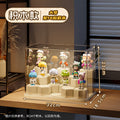 Blind box display stand - clear acrylic figurine storage, dustproof display case for toys, building blocks, and pop mart collectibles