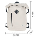 Outdoor waterproof backpack 20l - unisex surfing, rafting, large capacity roll-top travel lightweight hiking sports backpack