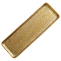 Luxury retro ceramic rectangular plate - stylish and high-value for fruit, desserts, pastries, and sushi presentation