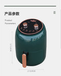 Visible for home large capacity air fryer intelligent multifunctional oven fully automatic oil-free electric fryer french fries cross-border