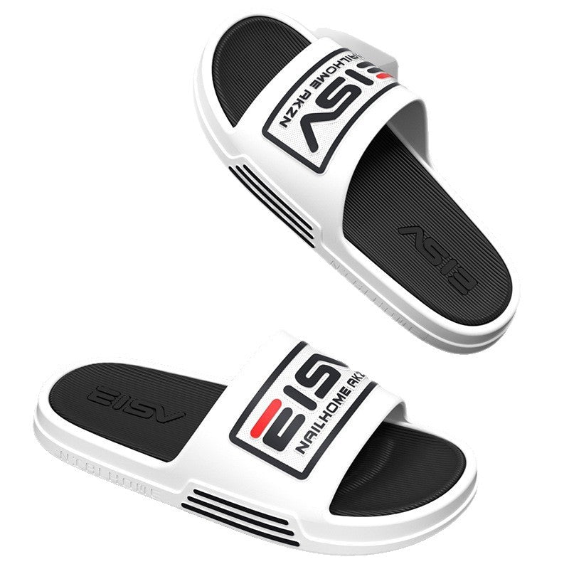 Slippersmennew arrivalhome indoor stepping on shit feeling non-slip breathable bathroom wholesale casual one-piece sandals couple