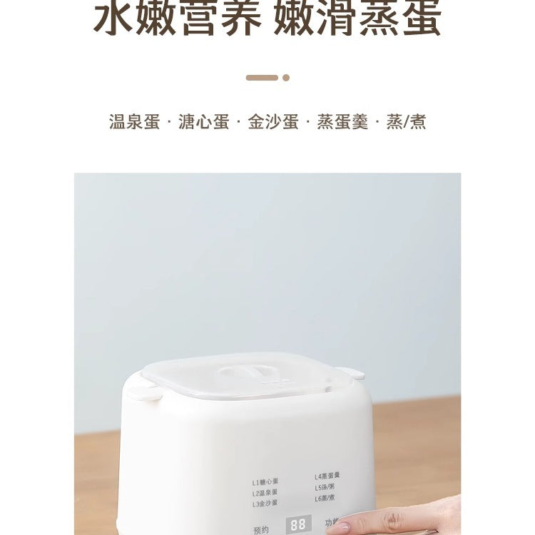 German egg cooker 2025 new automatic power-off home small multifunctional dormitory smart steamer - cross-border