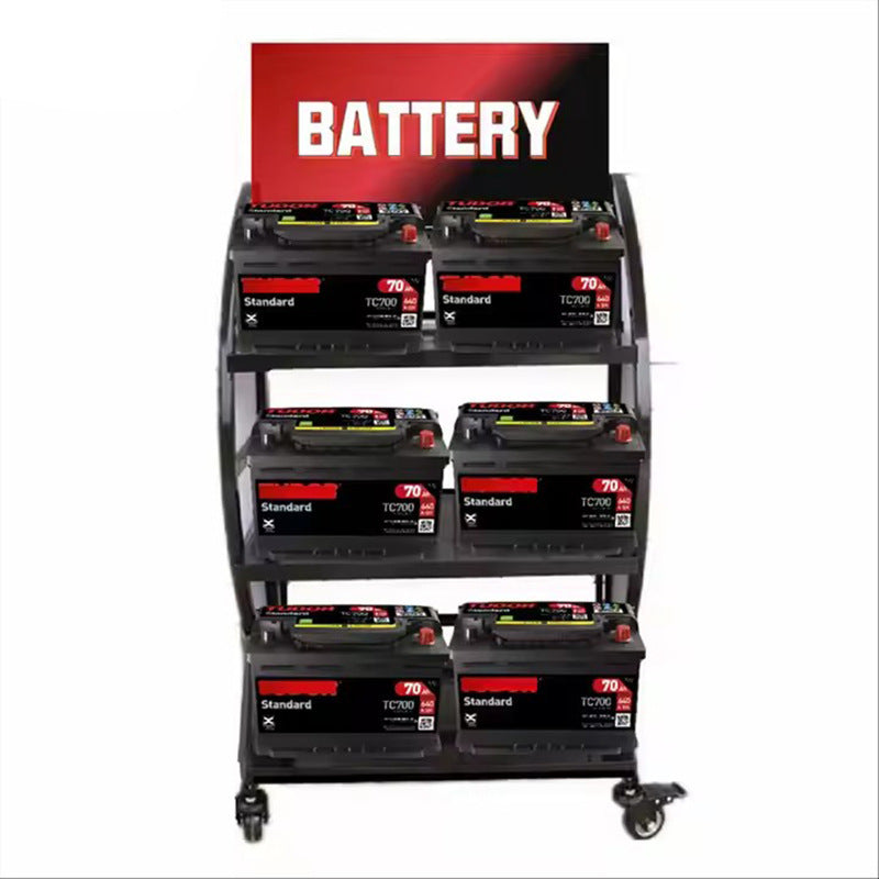 Source Factory Durable Repair Shop 4S Shop Car Battery Display Rack Storage Rack