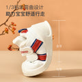 Baby cotton shoes for boys, ages 0-1 to 1-3 years, kids' winter fleece-lined thickened infant shoes, soft sole prewalker shoes for baby girls