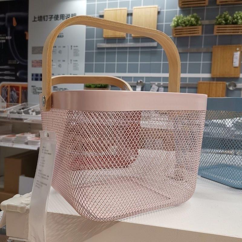 Multifunctional milk purple ruisato cut out storage basket ins high value desktop for home miscellaneous basket storage storage box