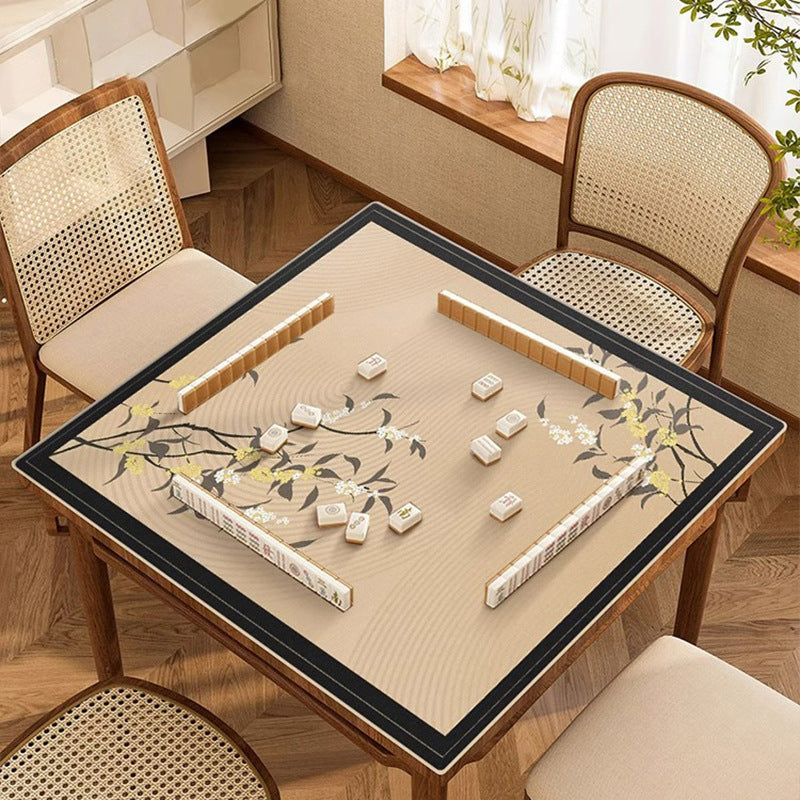 Tablecloth mahjong table special no-wash  new year table mat sound insulationthickenednon-slip new chinoiserie winter tablecloth