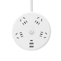 Retractable storage socket with cord, multi-function usb power strip, multi-outlet power strip, electrical plug extension cord