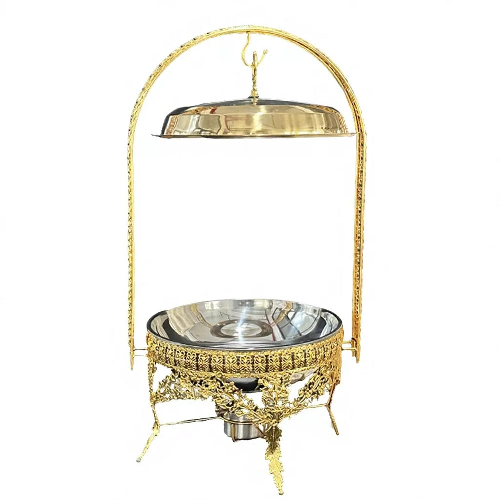 Modern 8l stainless steel buffet warmer - commercial banquet chafing dish set - wholesale hotel tableware