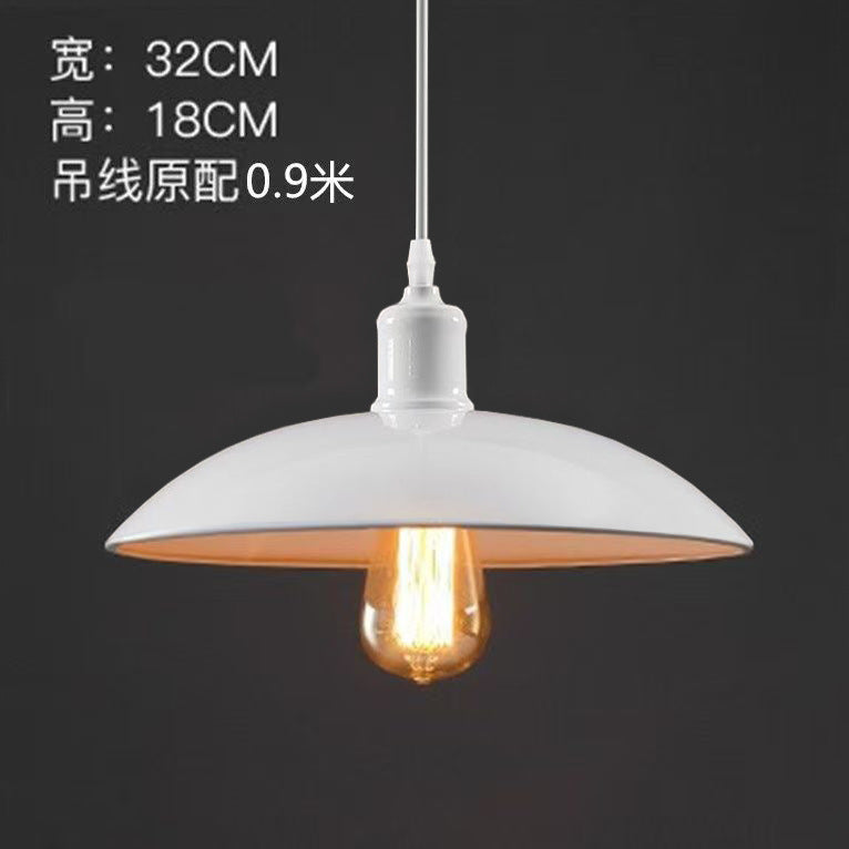 Nordic loftretro industrial style restaurant bar cafe creative iron clothing store pot lid chandelier