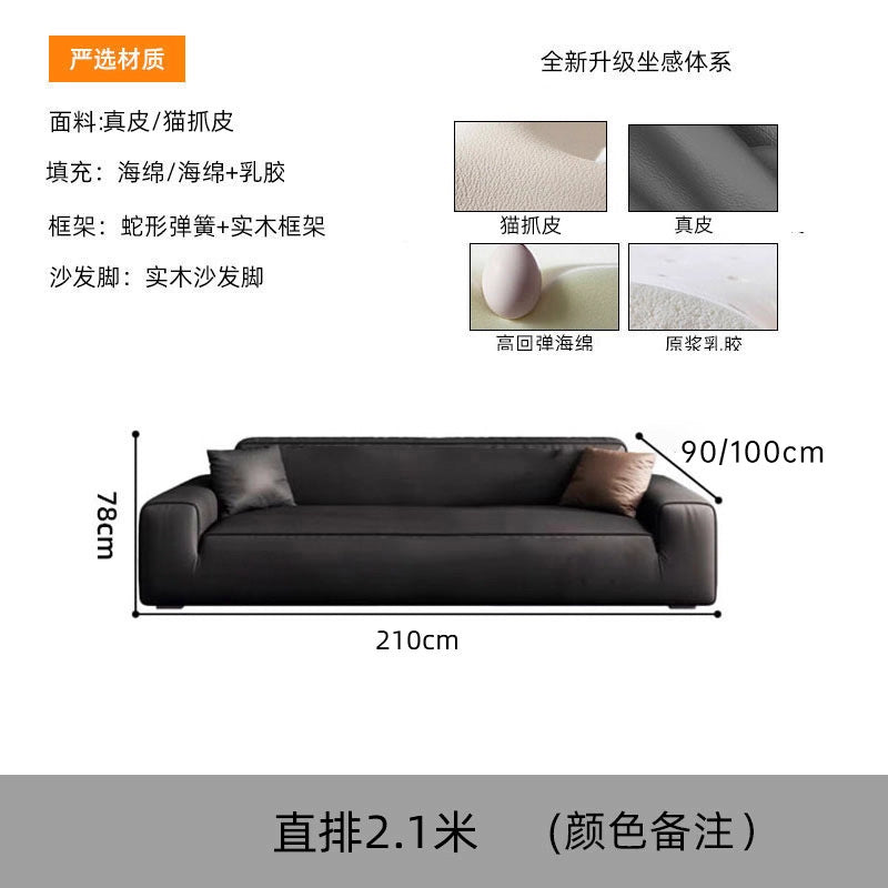 Sofa chenille furniture fabric living room small apartment green medieval style straight row cross-border exclusive langdu sofa