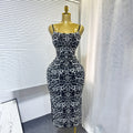 european and american women's clothing  sexy slip dress - cinched waist, bodycon, leopard print, slimming dress