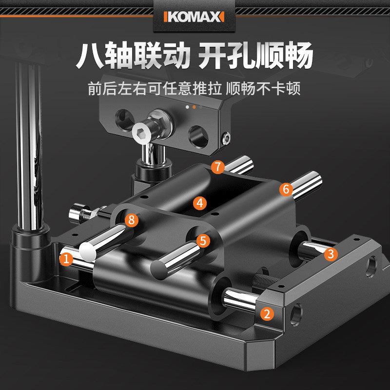 New tool slotting machine woodworking universal artifact hole opener industrial multifunctional trimming machine two-in-one connector