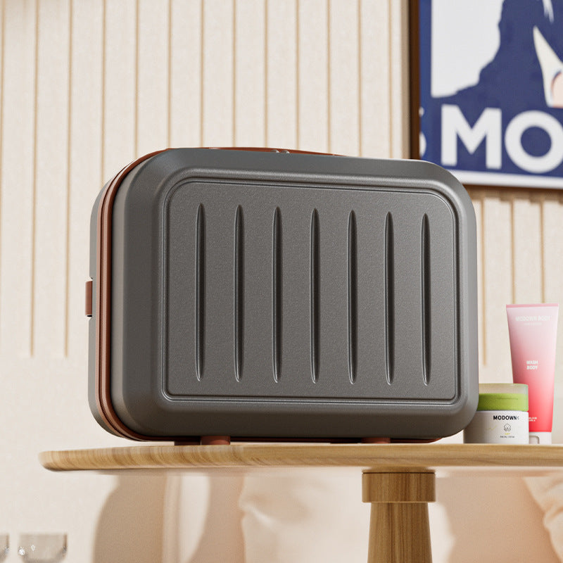 Premium Mini Suitcase Portable 14 Inch Small Storage Large Capacity Portable Gifts High Value Makeup
