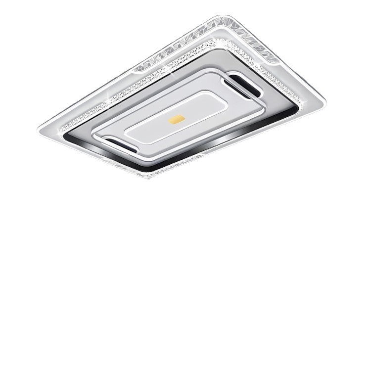 Ultra-thin led ceiling light advanced simple round high-end lamps large rectangular living room light household balcony bedroom light