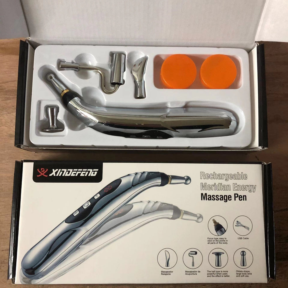 Electronic acupuncture pen, acupoint pen, acupoint pen, meridian energy meridian pen, massage pen, acupoint acupuncture, physical therapy, automatic acupoint finding