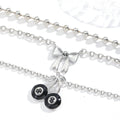 Sweater necklace wholesale fashion cross-border halloween jewelry cherry bow hip hop punk autumn and winter clavicle chain women