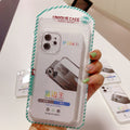 Suitable for apple 15pro straight edge king transparent mobile phone case iphone 13 all-inclusive anti-fall fine hole tpu protective cover xr