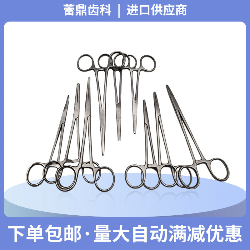12.5Mm Needle Holder, Bending Pliers 700 pcs Stainless Steel Mouth Pliers Anti-Slip Clips Tool Tweezers
