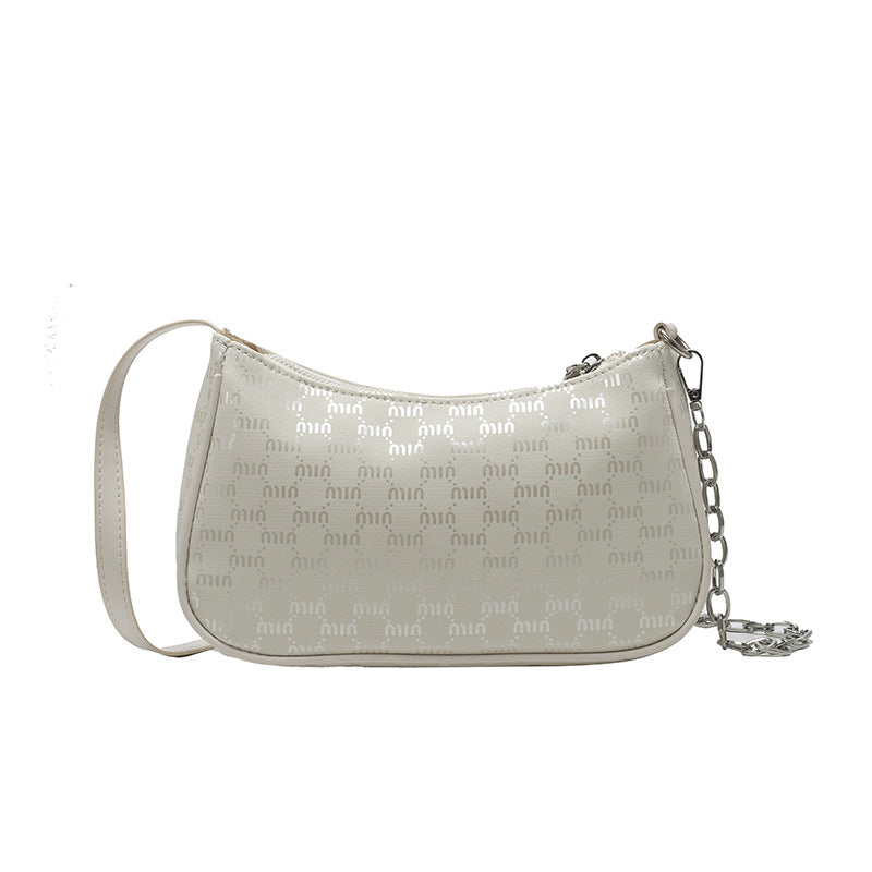 Cross-border large-capacity bag women's summer 2025 new versatile leisure chain messenger bag Korean version of work commuter bag