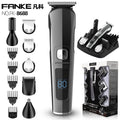 wholesale all-in-one electric hairdressing set body hair shaver digital display electric clipper oil head engraving clipper