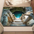 hot-selling stereo visual trap floor mat for home entrance door mat bathroom absorbent foot mat