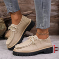 spring new arrival: plus-size casual chunky sole loafers for women, sizes 36-43. available for wholesale, , and  dropshipping