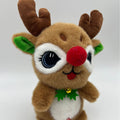 Santa claus plush toy reindeer stuffed animal girl's sleeping pillow doll christmas gift wholesale