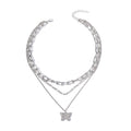 Wholesale autumn/winter sweater necklaces: european & american cross-border jewelry, multi-layered statement necklaces, trendy & high-end korean style ins necklaces