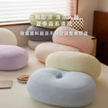 Candy color super soft lumbar pillow waist support pillow leg side sleeper cushion waist support sleeping nap pillow soft
