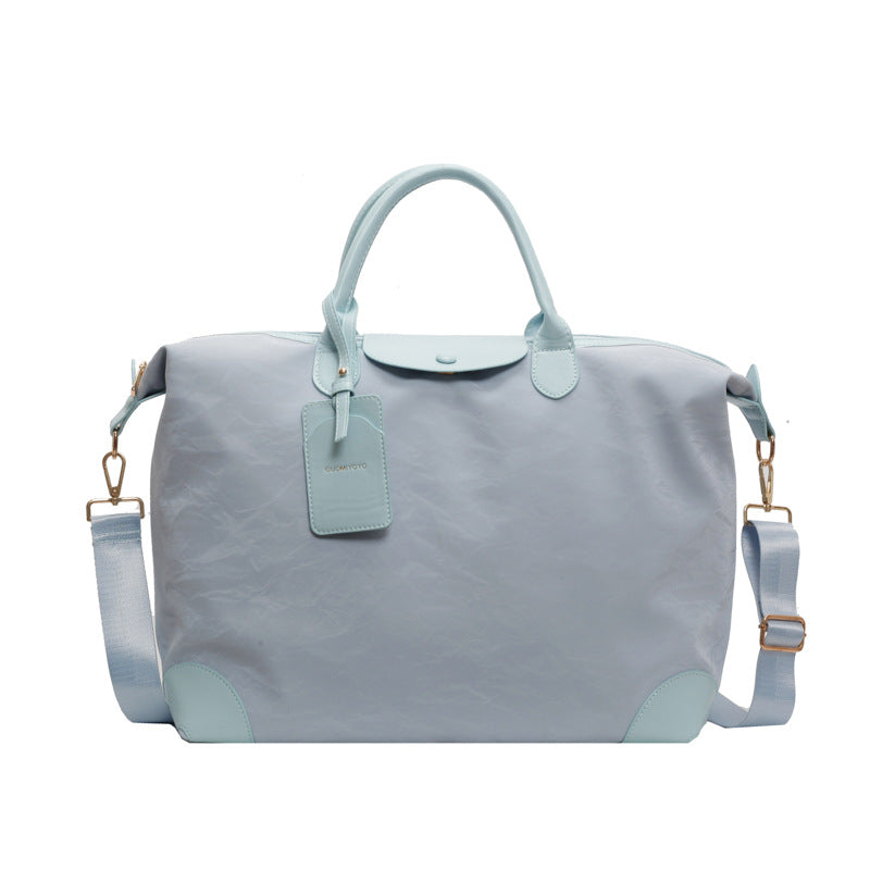 New large-capacity portable travel bag, women's light sports fitness bag, outdoor leisure travel bag, duffel bag