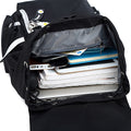 Women's daisy backpack - trendy student backpack for high schoolers - lightweight, large capacity travel bag