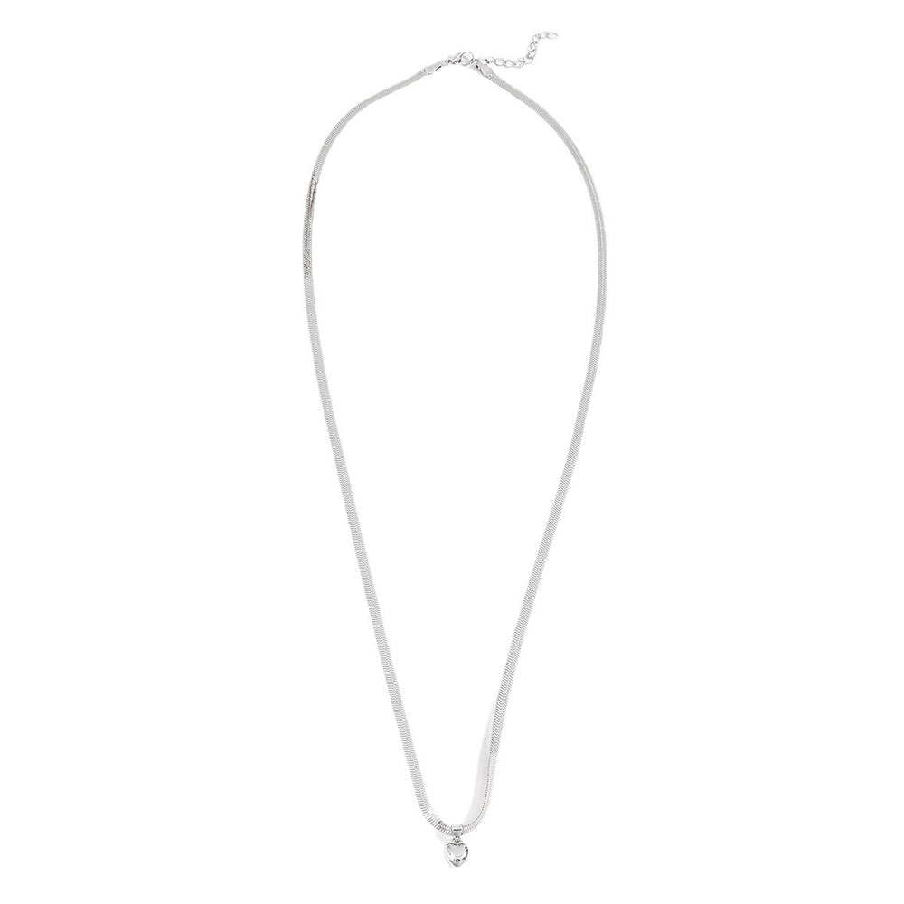 Fashion cross-border e-commerce fully managed new jewelry fashion alloy heart waist chain personalized heart pendant snake bone chain