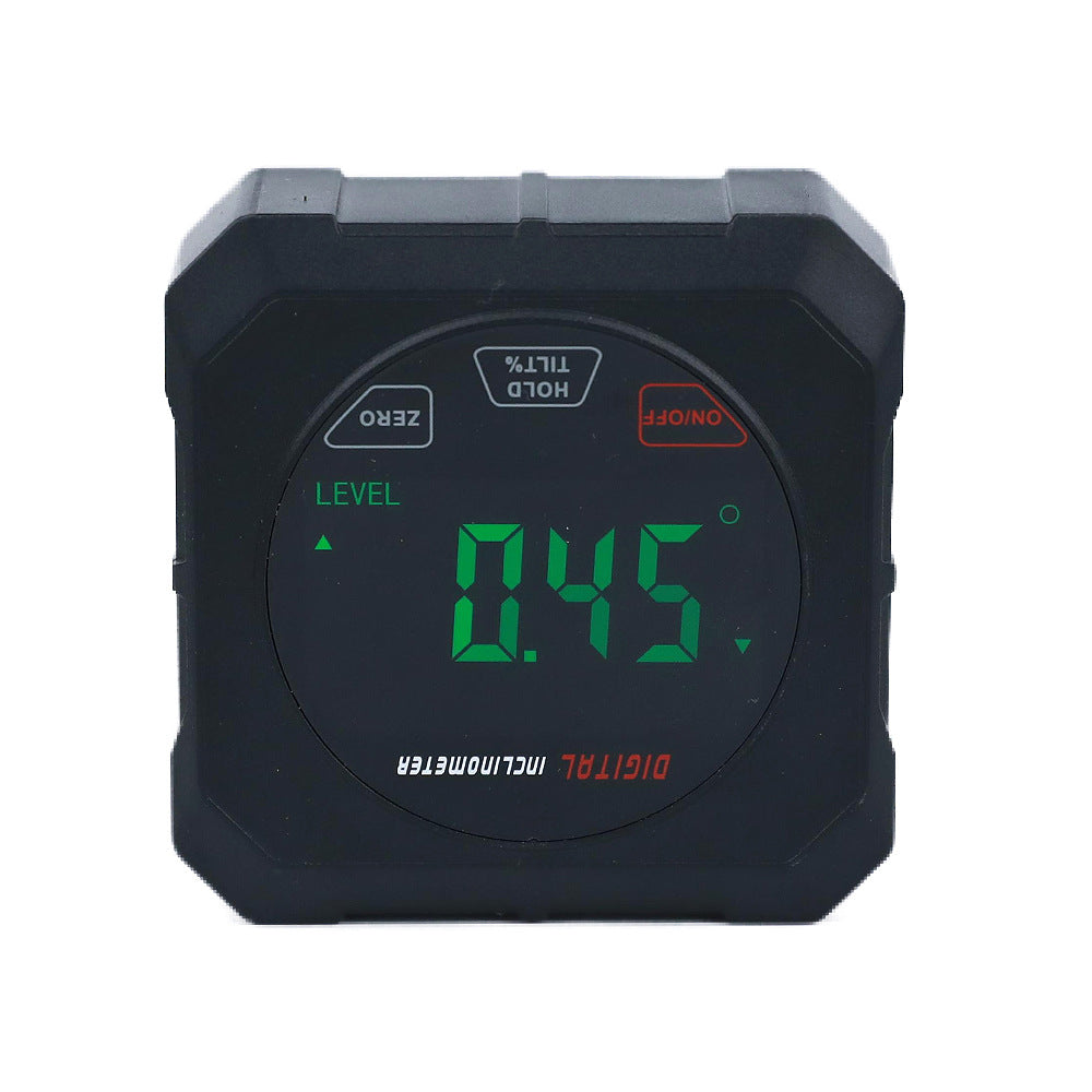 High-precision touch magnetic electronic digital display inclinometer slope level meter protractor angle ruler inclination box