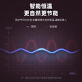 Us standard cross-border mobile hot and cold air heater, bathroom heater, home bedroom wall-mounted energy-saving heater