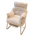 Lazy computer sofa chair for home bedroom desk chair comfortable long sitting back chair reclining casual dormitory