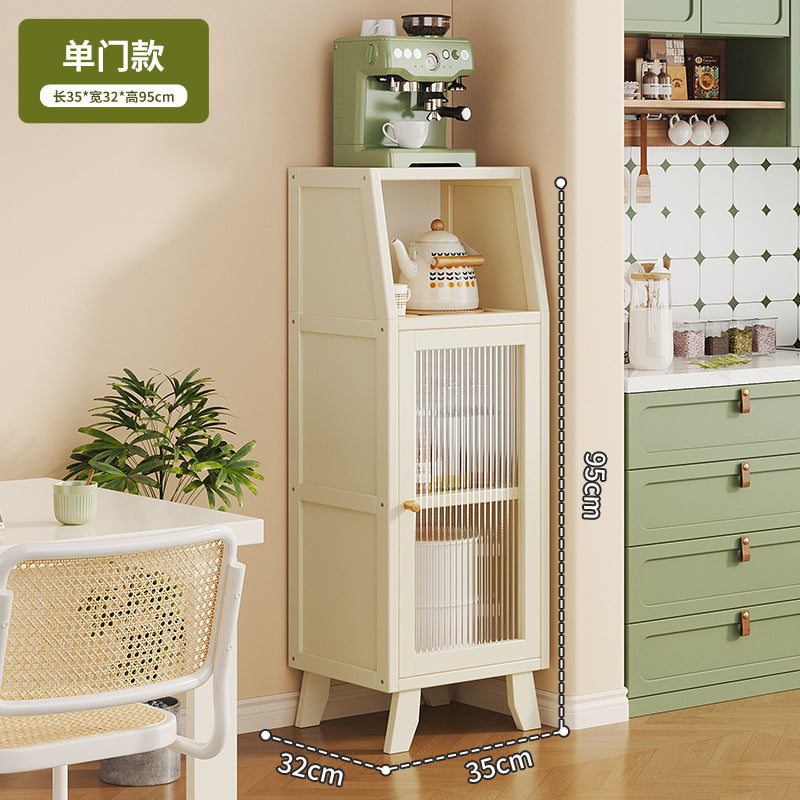 Medieval style solid wood sideboard living room storage cabinet new arrival tea cabinet wall-mounted small side cabinet storage cabinet