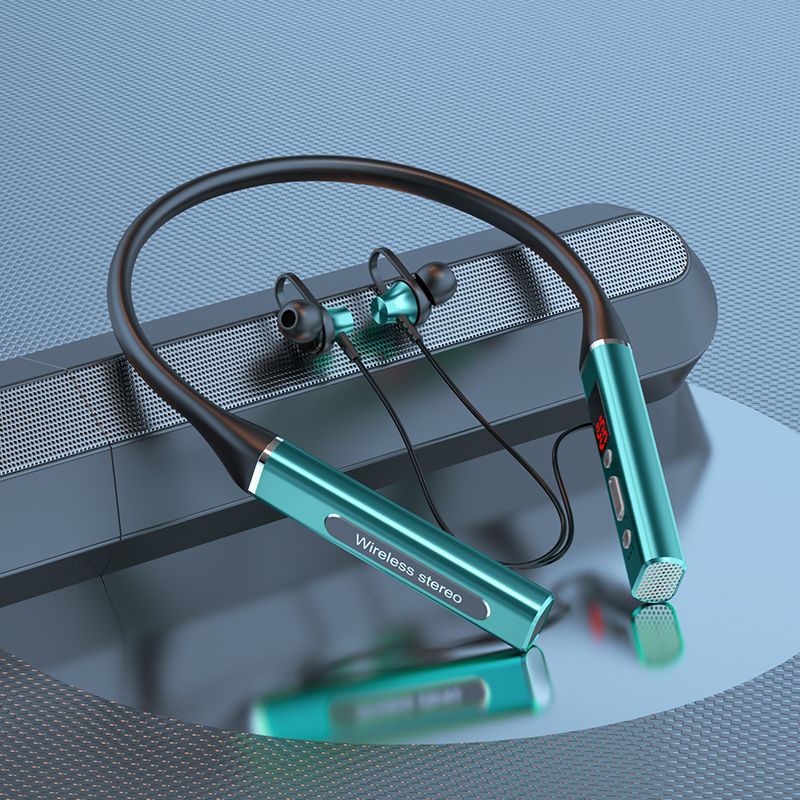 Sports bluetooth headphones - long battery life, neckband design, stylish in-ear fit, universal compatibility for android & ios - multiple styles available