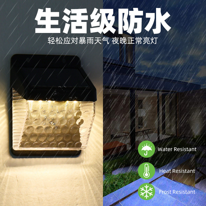 Custom solar lights Outdoor courtyard Home stairs Fence LED lighting Waterproof