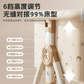 Baby crib convertible bassinet portable 2-in-1 foldable multifunctional baby bed newborn splice large bed