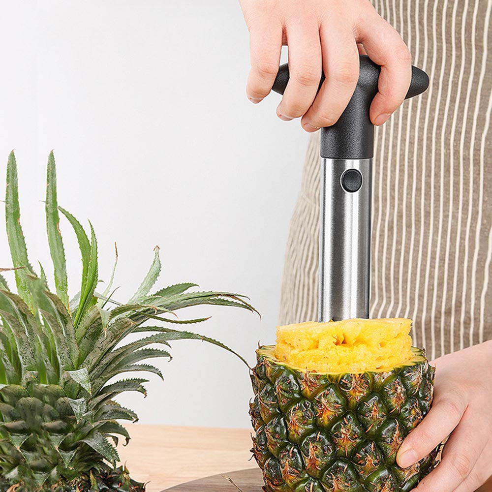 Stainless steel pineapple corer & slicer - pineapple peeler & separator - fruit separator & peeler - pineapple tool