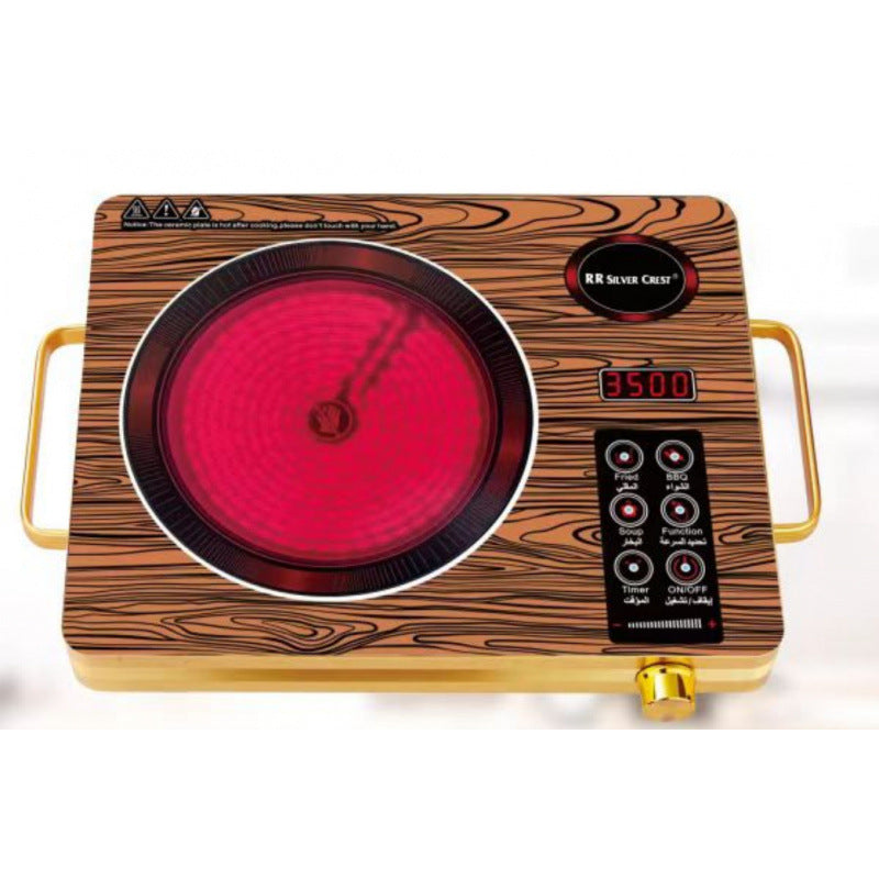 Commercial electric ceramic stove for home3500w stir-fry cross-border induction cooker smart desktop tea stove high power american standard