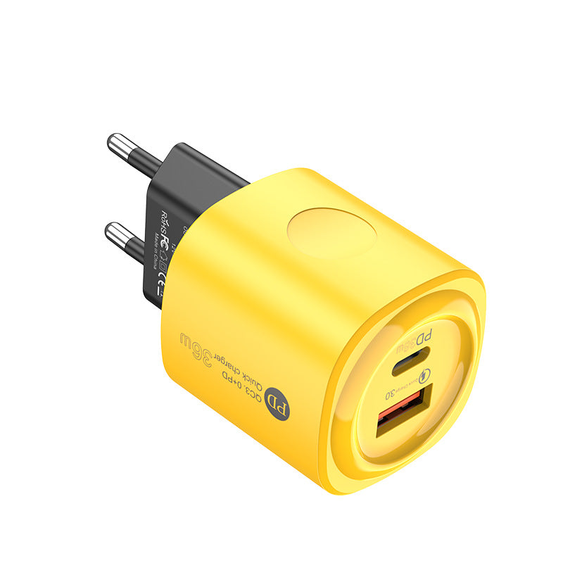 exclusive supply of european and american standard 36w mobile phone charger british standard qc3.0+pd20w dual-port fast charging charging head a+c