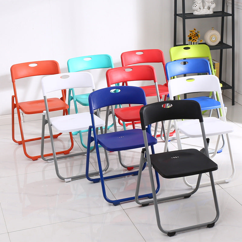 Plastic chair folding chair portable chair office chair conference chair computer chair training chair backrest chair folding stool