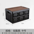 Wood cover cool black medium 30l