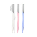 Shurmei stainless steel eyebrow razor - women's portable eyebrow shaper with safety guard - wholesale factory direct
