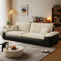 Double sofa retro style stripes chenille sailboat sofa living room small apartment three-person row fabric sofa